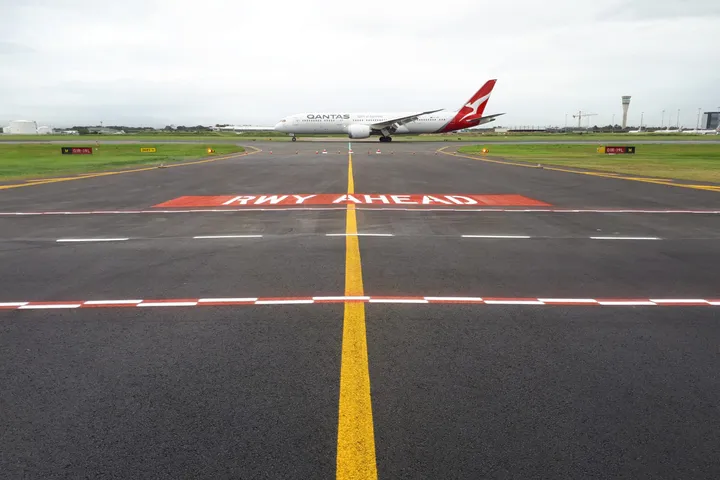 BMD flies through vital taxiway upgrade at Brisbane Airport