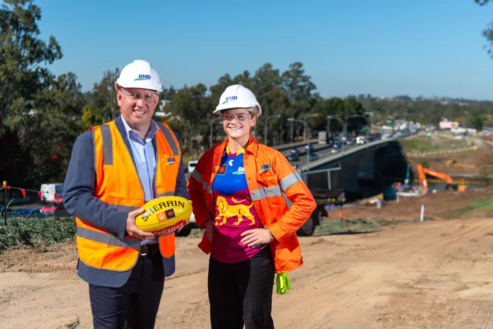 Supporting women athletes in the construction industry