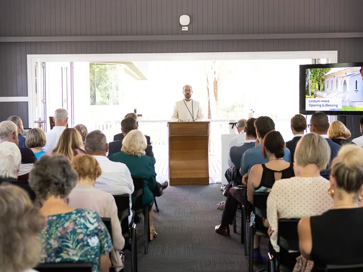 Lindum-mere Iona College church had a blessing ceremony for its official opening